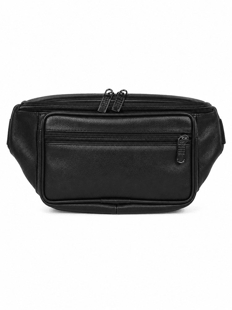 Premium Leather Ihram Belt — Genuine Leather